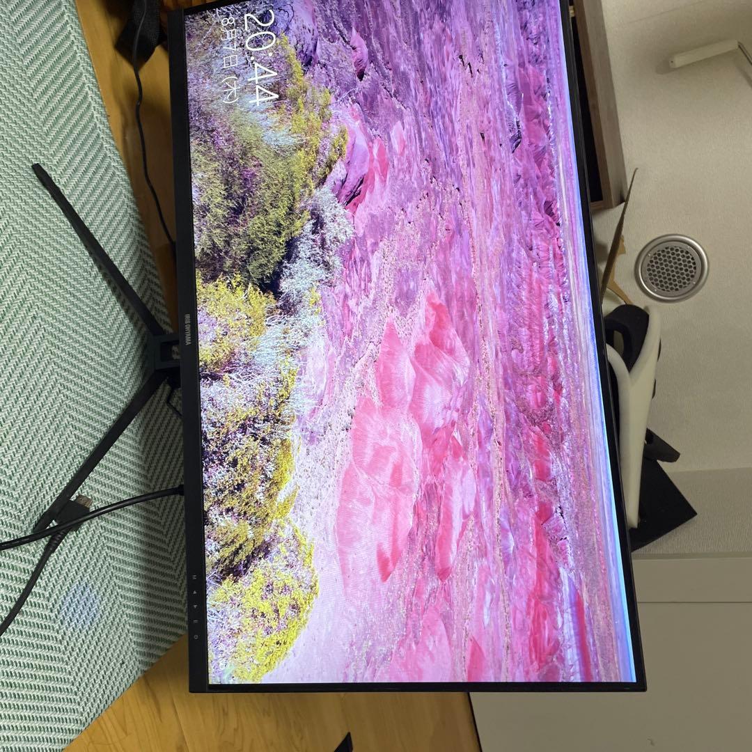 27インチ　スリムデザイン モニター　黒