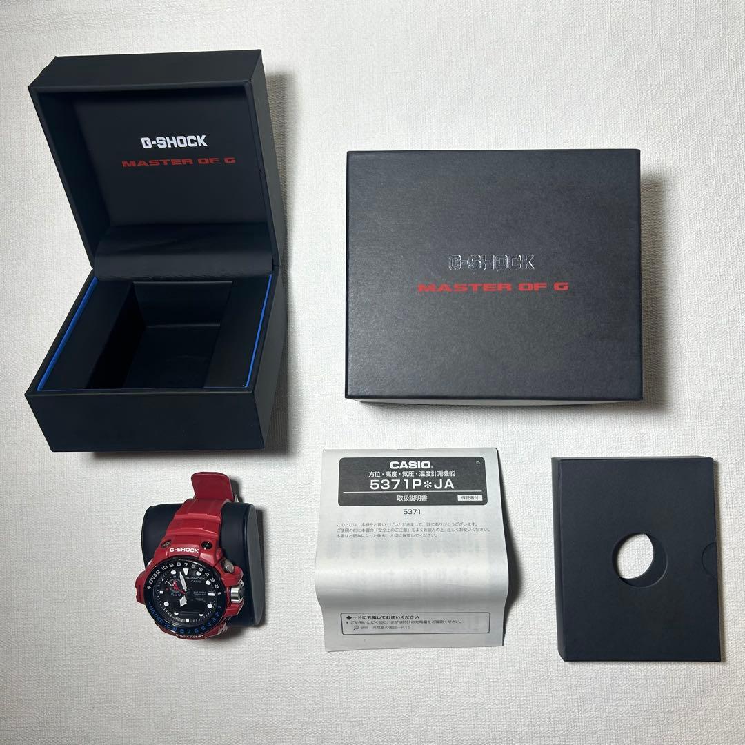 G-SHOCK GWN-1000RD-4AJF ガルフマスター　レッド