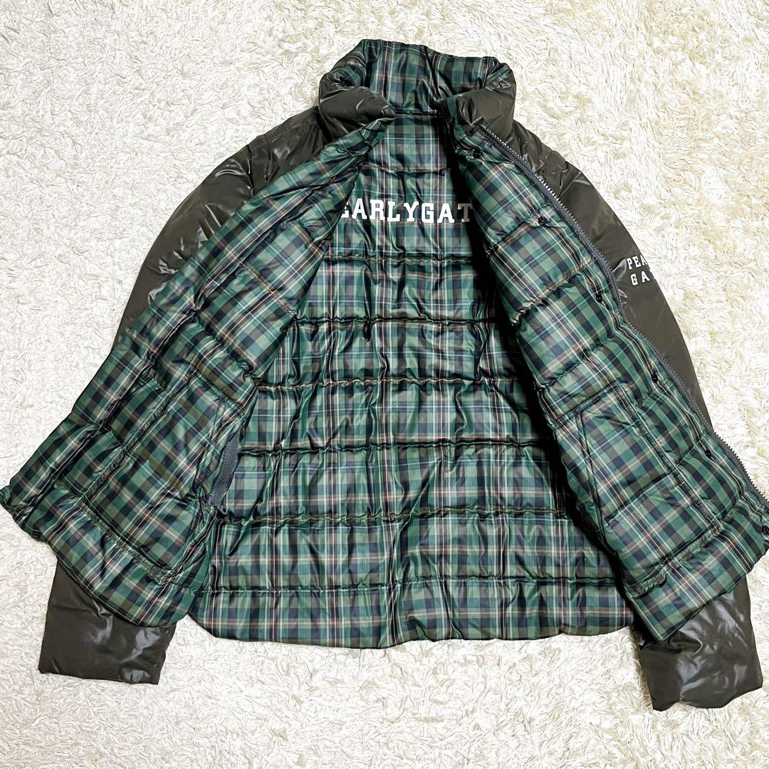 PEARLY GATES ダウンジャケット リバーシブル4way チェック柄