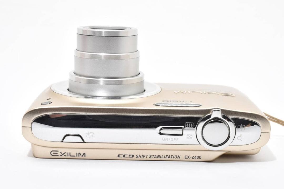 極美品 カシオ　CASIO EXILIM EX-Z400 ゴールド ＃A316