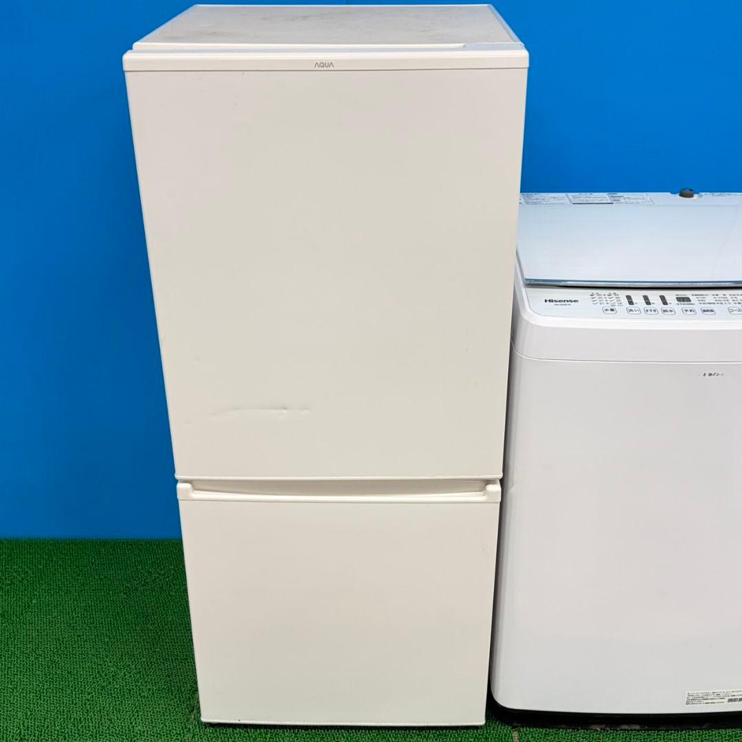 751 ホワイト　冷蔵庫　洗濯機　セット　小型　一人暮らし　右開き　2ドア　綺麗