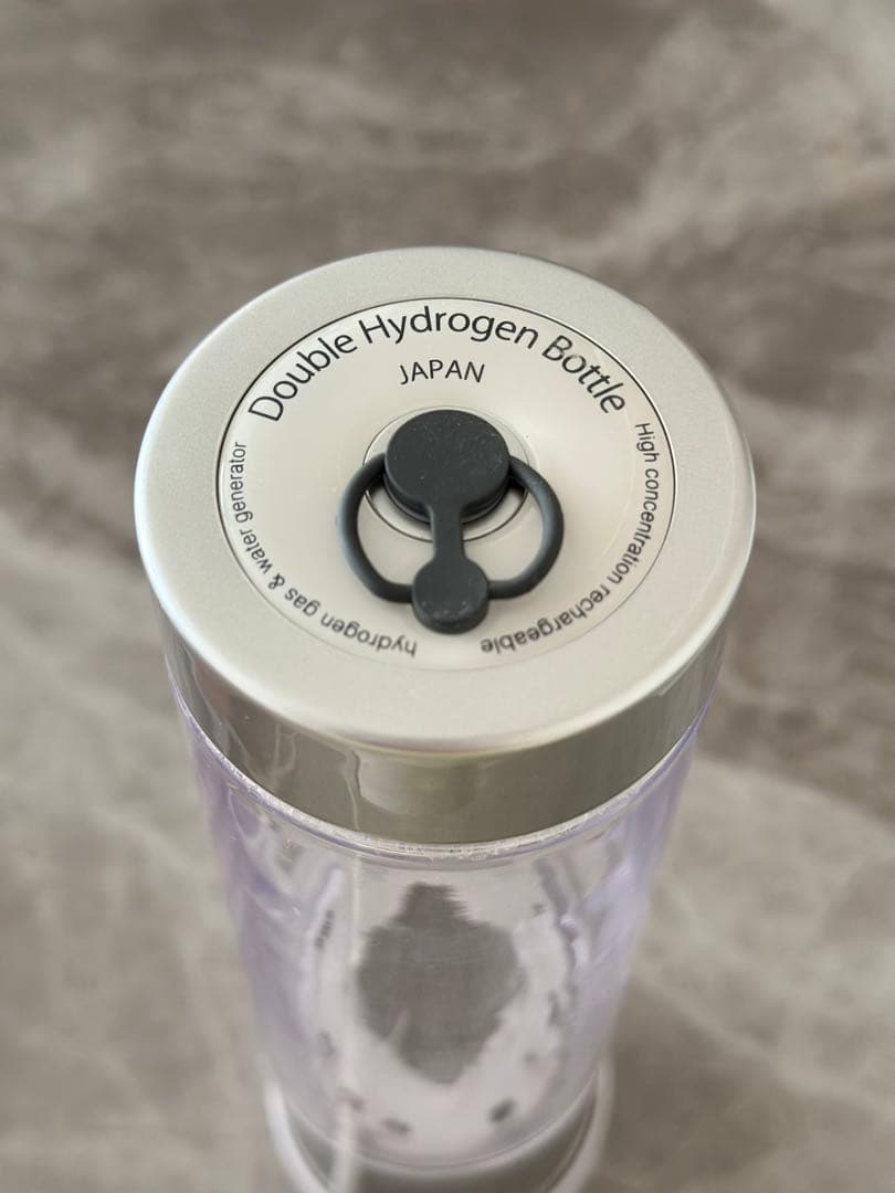 ダブル水素ボトル高濃度水素ガス&水素水生成器充電式ポータブル正規品AWH003