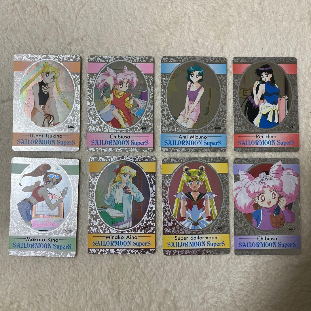 セーラームーンカード　アマダ　シルバー　part14 686〜693 一軍から