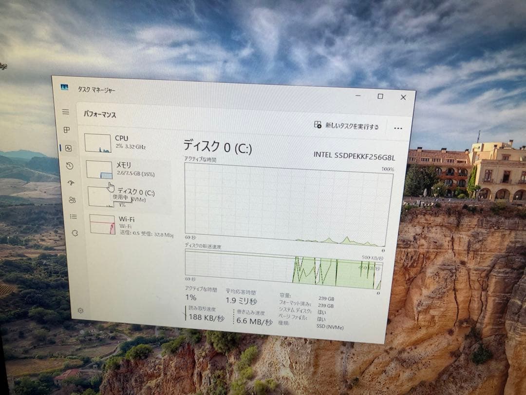 【中古品】Intel NUC Core i7 6770HQ SSD