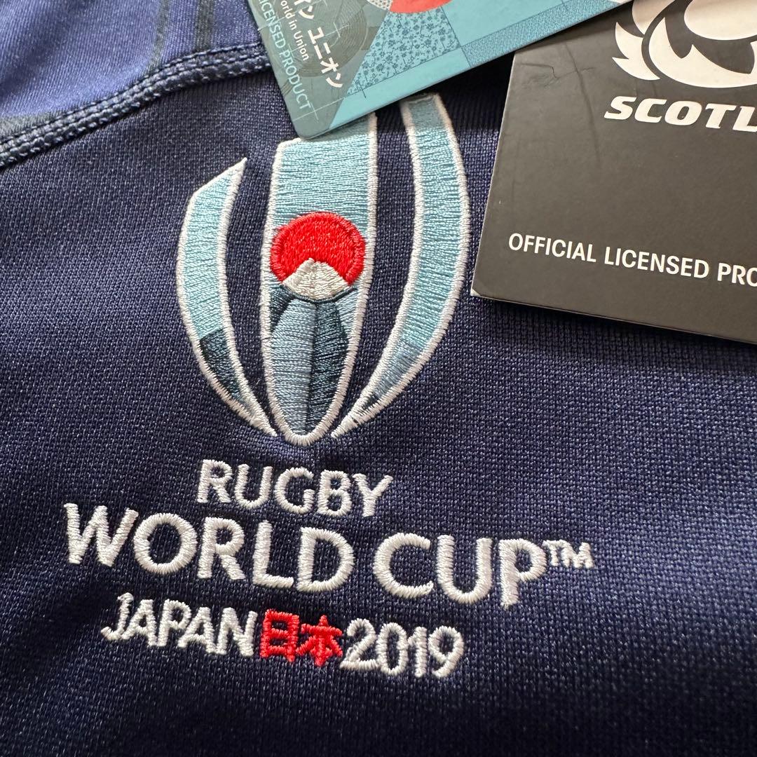 マクロン　スコットランド代表　ラグビージャージ　　W杯　2019年　Lサイズ