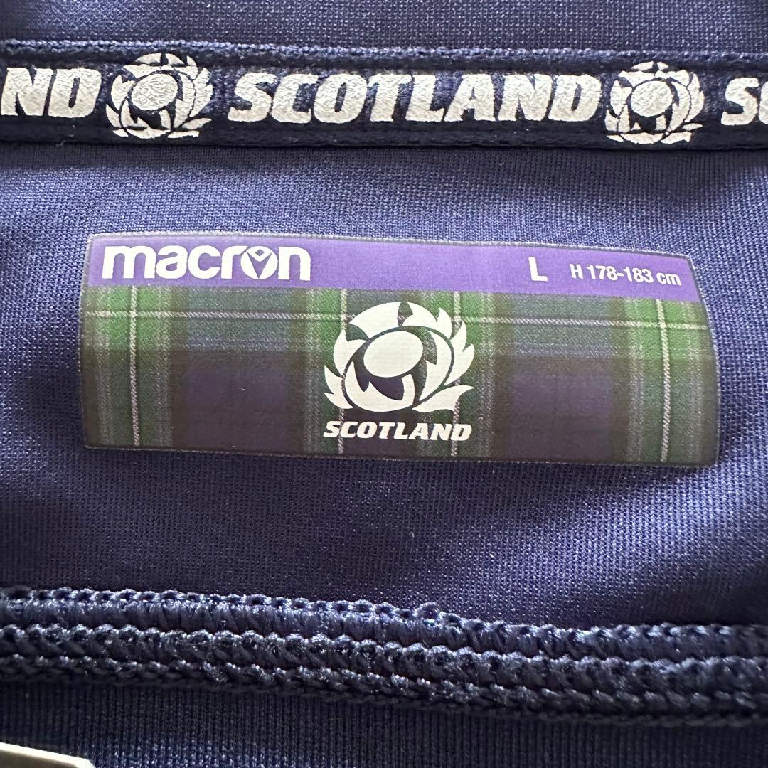 マクロン　スコットランド代表　ラグビージャージ　　W杯　2019年　Lサイズ