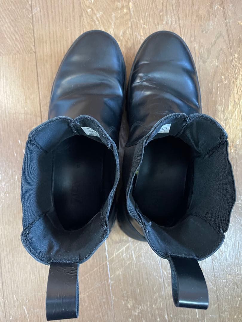 ZARA Vibramソール　サイドゴアブーツ