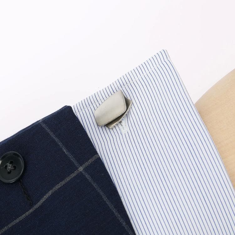 lvc6 ドイツ製LANVIN ランバン カフリンクス シルバー ソフトソリッド