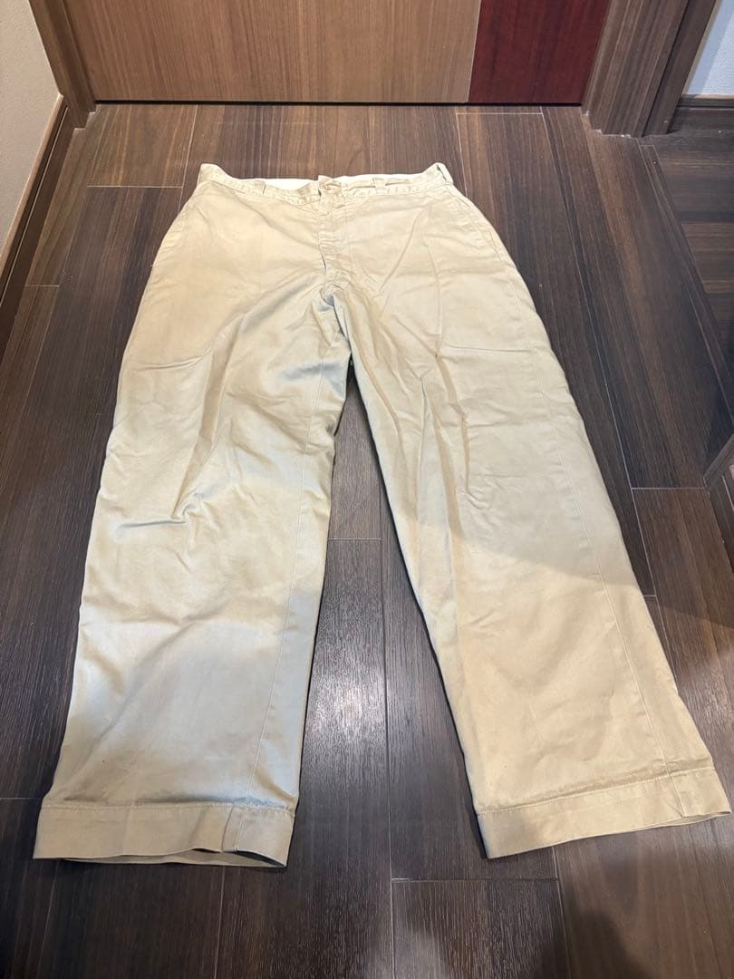 専用80s 米軍 US ARMYチノパンツ IDEAL ZIP W33L29