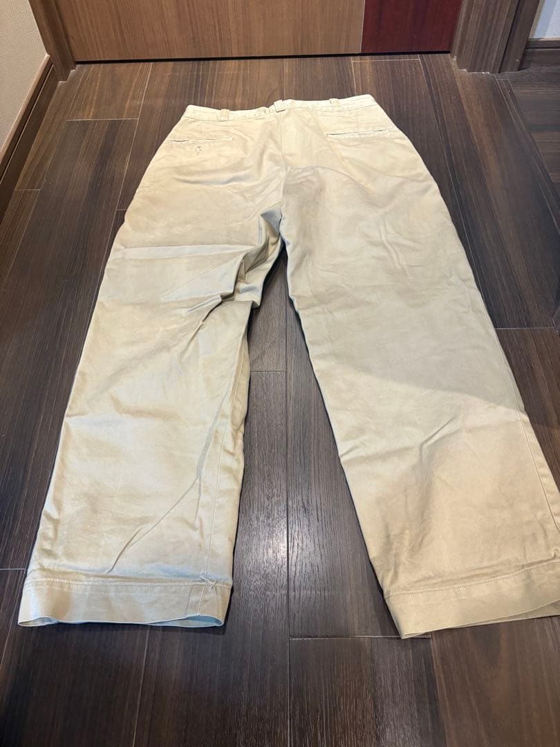 専用80s 米軍 US ARMYチノパンツ IDEAL ZIP W33L29