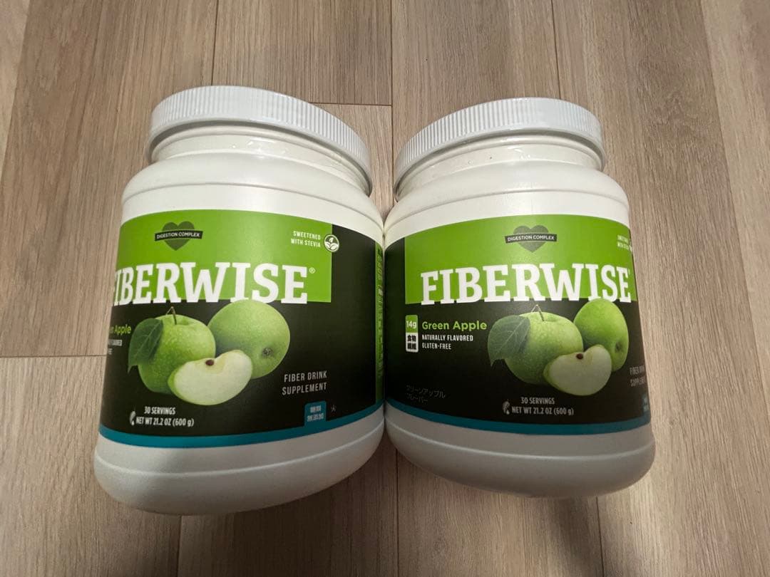 ファイバーワイズ　青リンゴ風味　fiver wise green apple