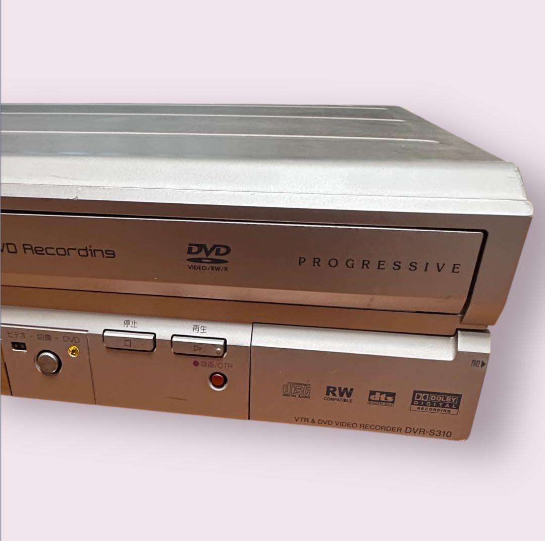 ミツビシ MITSUBISHI DVR-S310 VHS/DVD一体式レコーダー