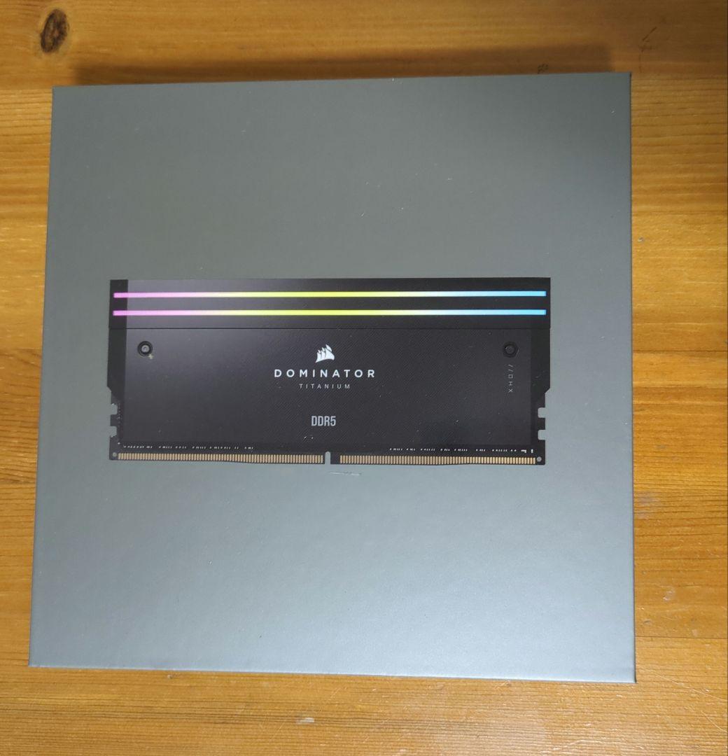 メモリー CORSAIR DOMINATOR DDR5-6600MHz 96GB RGB