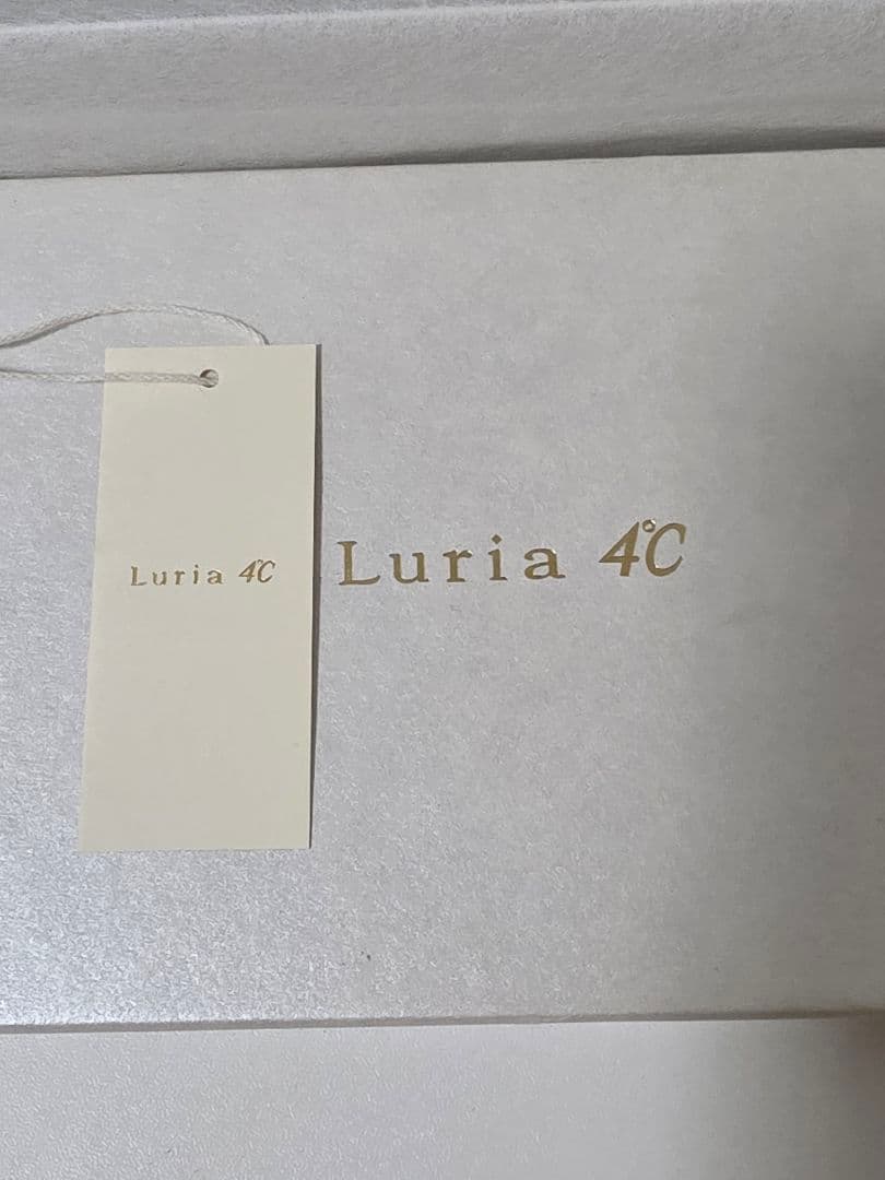 【未使用/値下げ中】4°C Luria　長財布　サックス