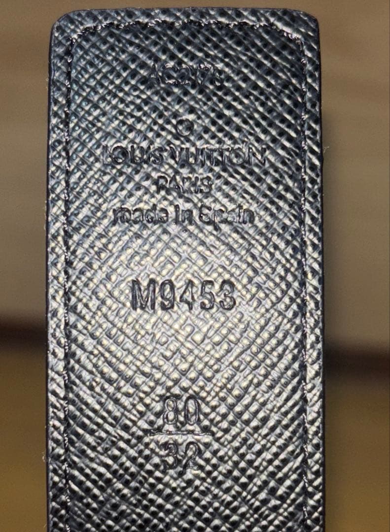 サンチュール・イニシャル モノグラム リバーシブル