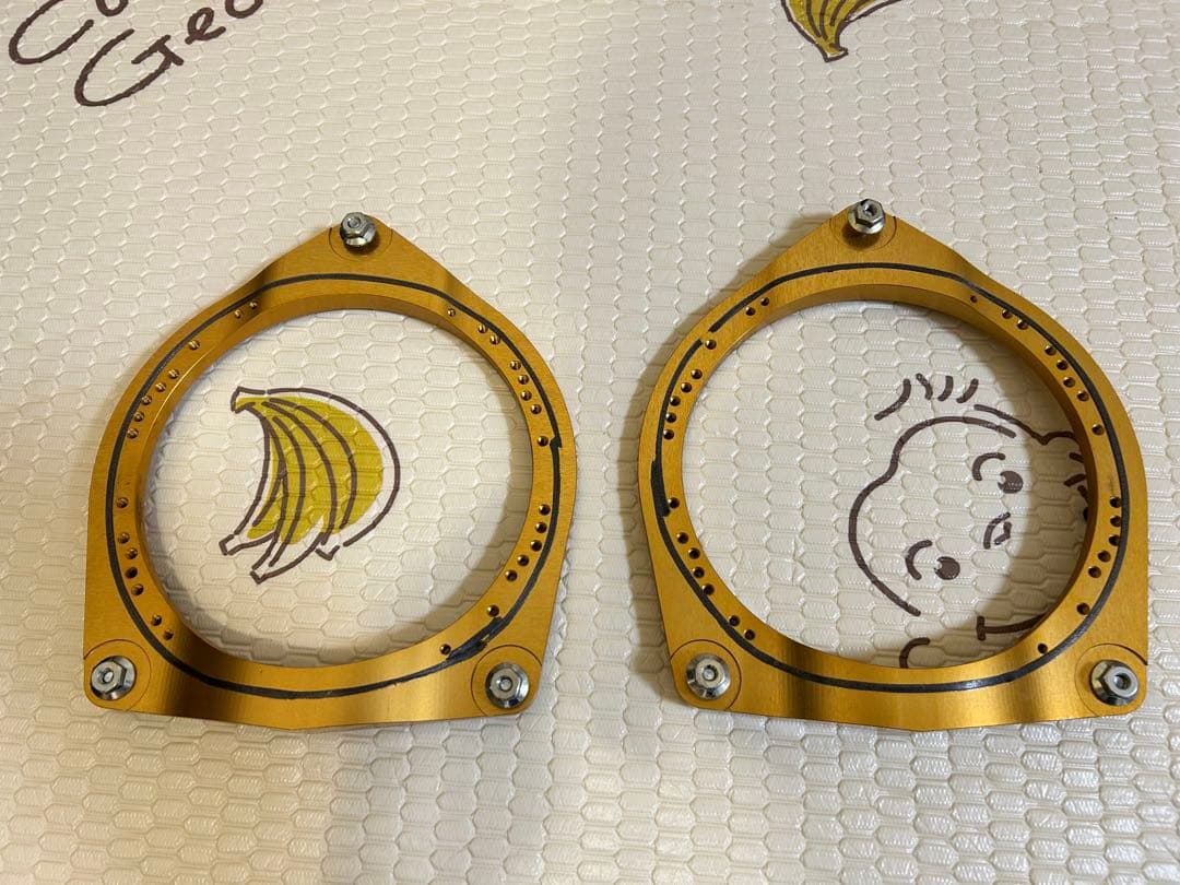 （再値下げ）ハイエース用スピーカーバッフル M &Mデザイン 2個セット