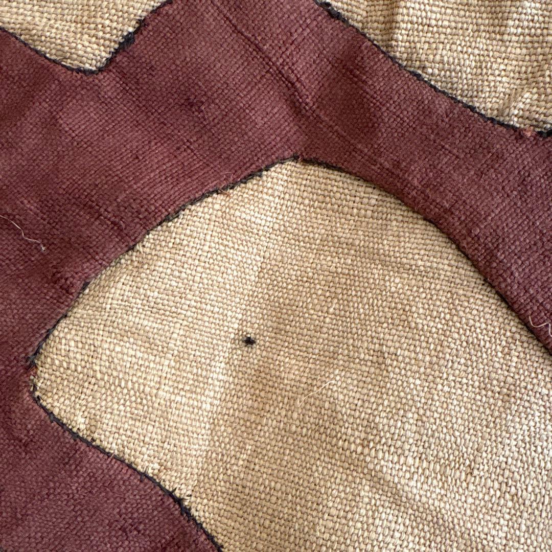 アフリカ　アンティーク　パッチワーク　ラフィア