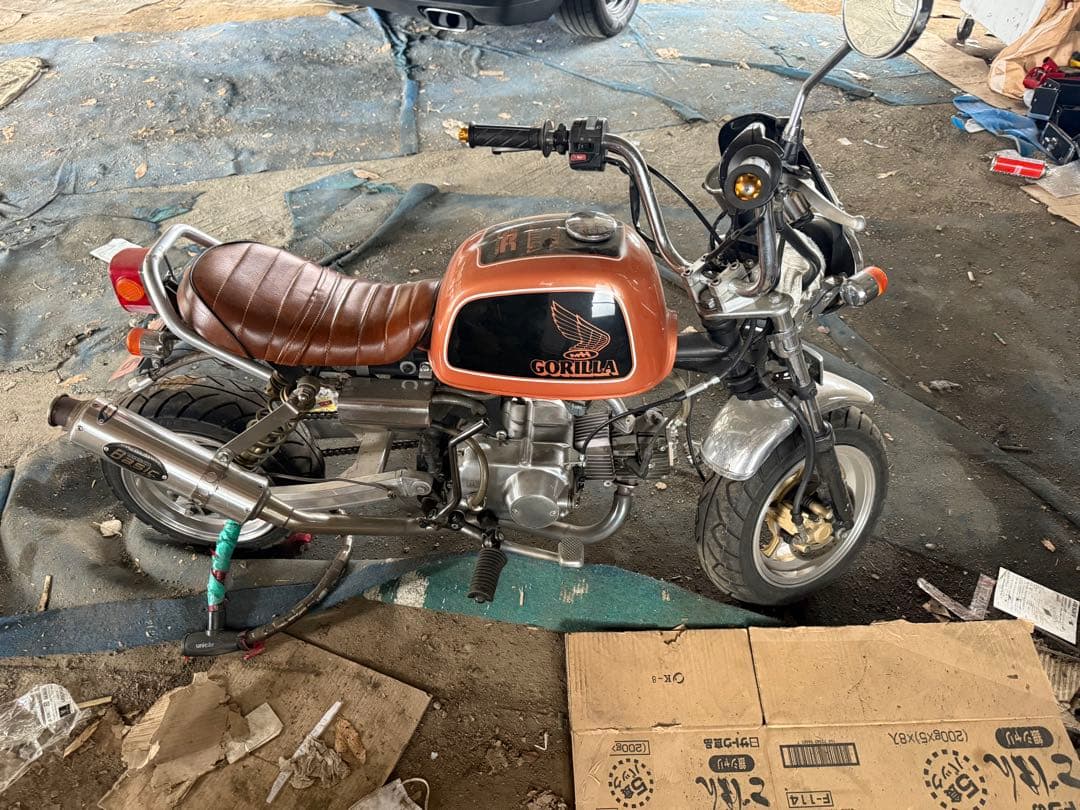モ*読様 ホンダ ゴリラ 武川106ccボアアップ