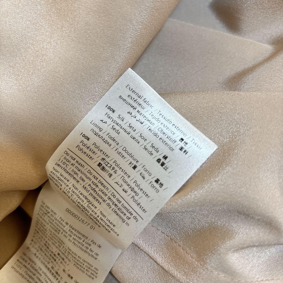 希少☆レッドヴァレンティノ シルク100% レース フラワー ワンピース