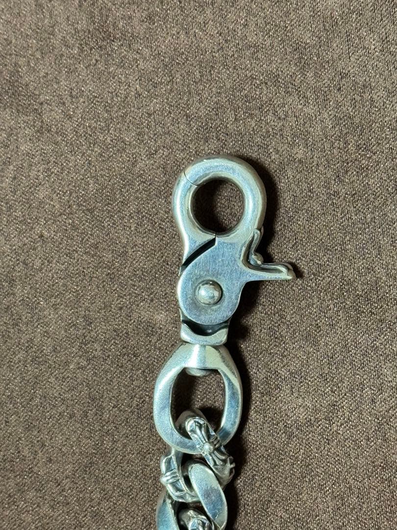 シルバー925 ファンシー ウォレットチェーン