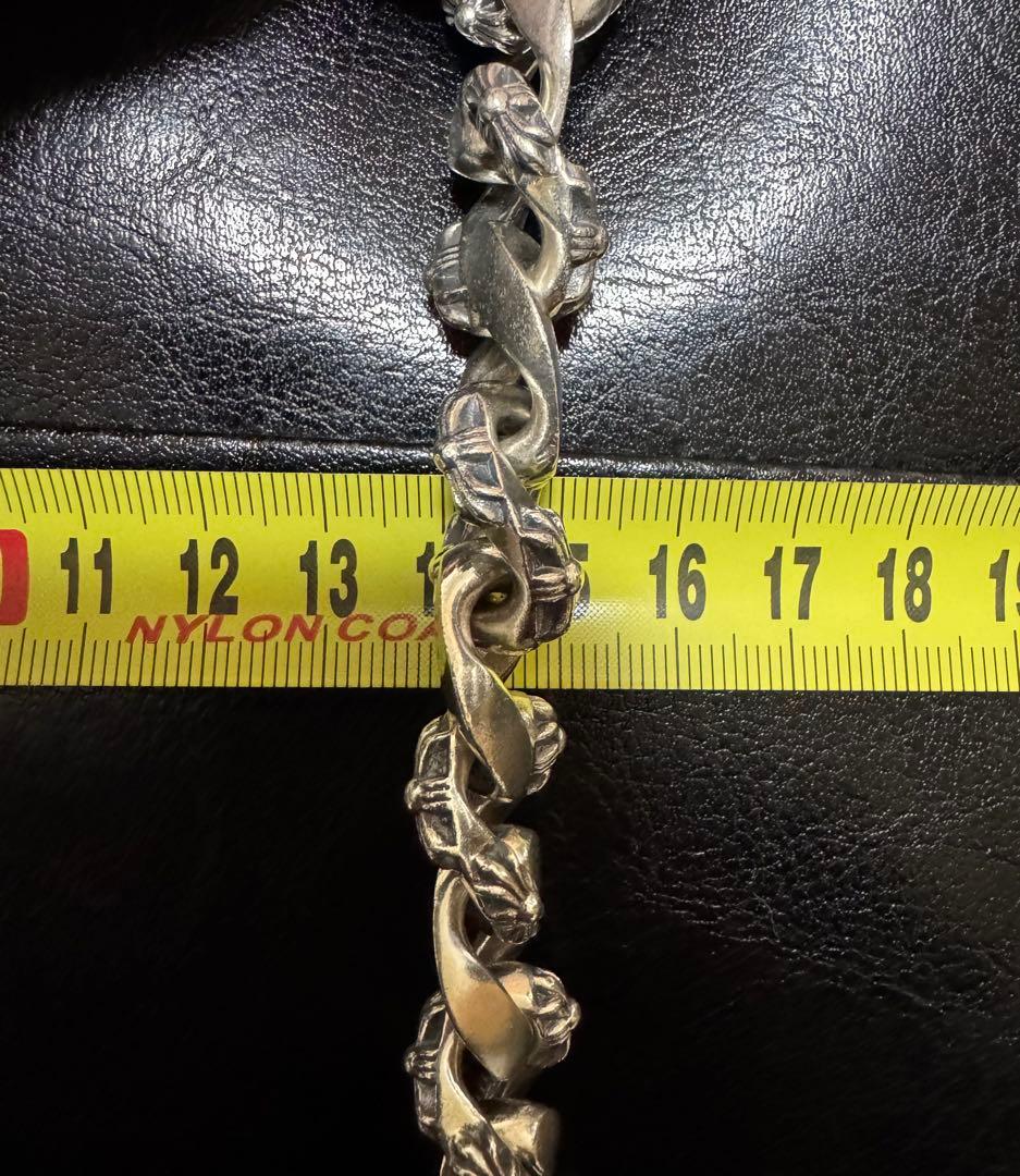 シルバー925 ファンシー ウォレットチェーン