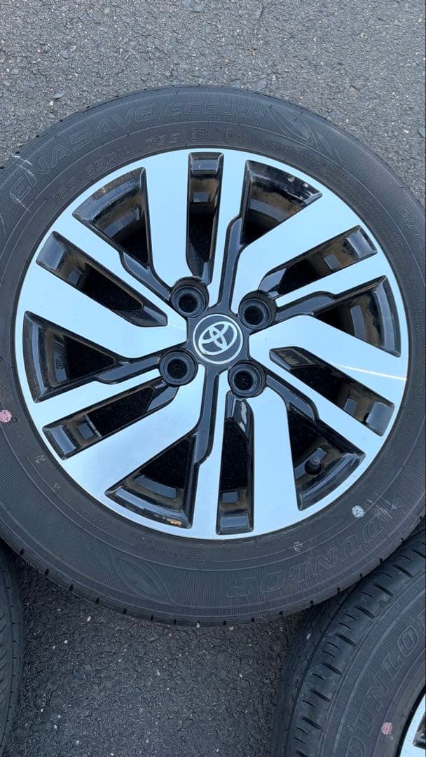 ルーミー　純正ホイール　14インチ　夏タイヤバリ溝　165 65 14