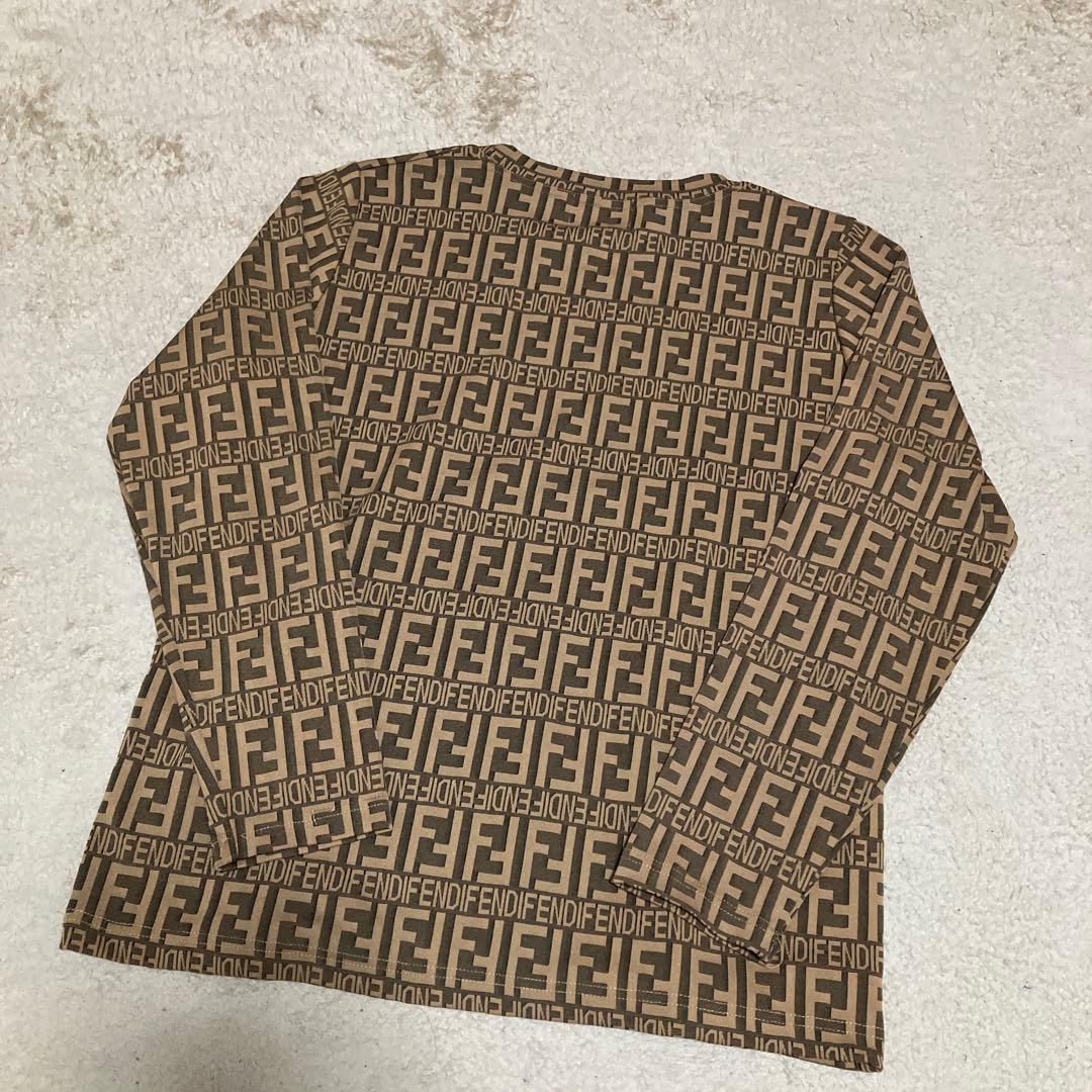 FENDI フェンディ 長袖 ロンT ズッカ柄 総柄