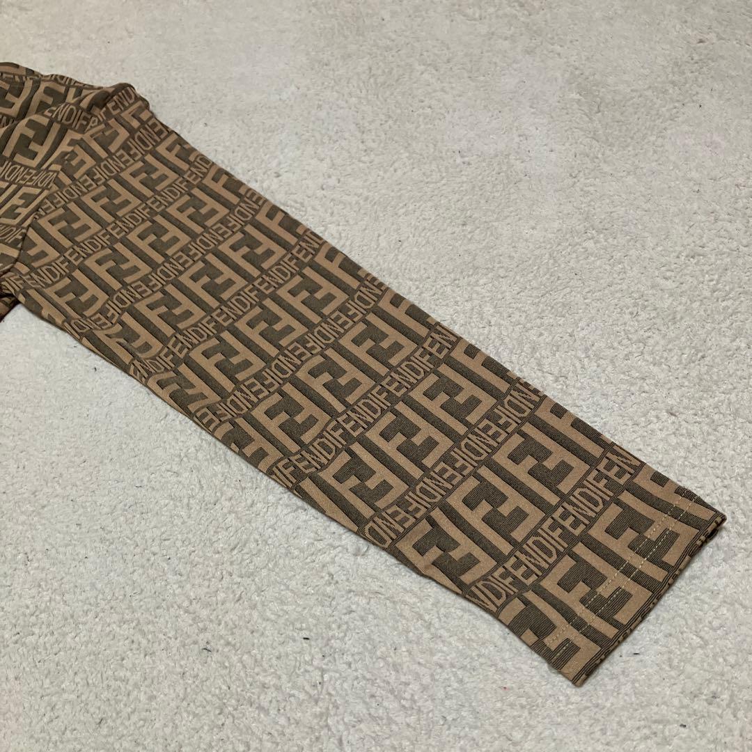 FENDI フェンディ 長袖 ロンT ズッカ柄 総柄