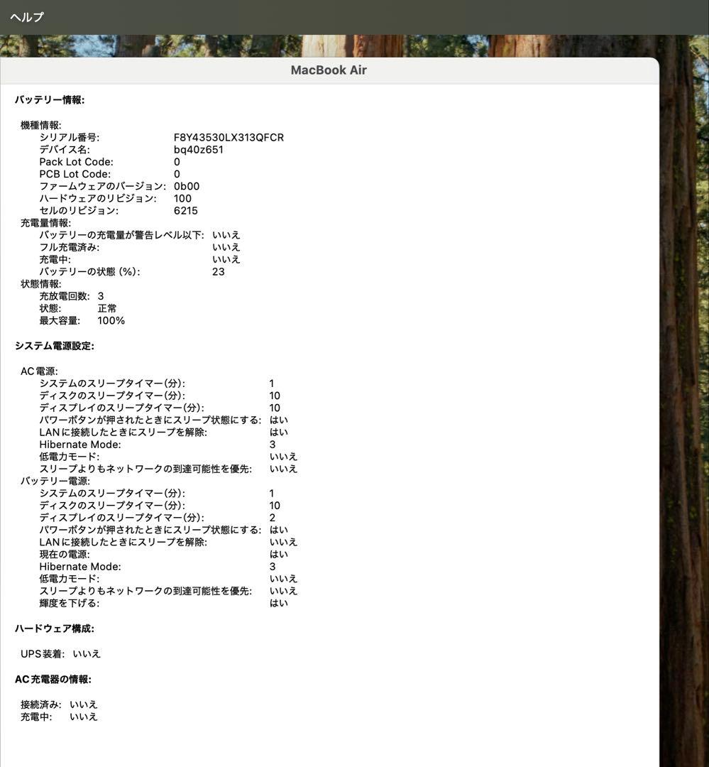 MacBook本体 Apple MacBook Air (M3 2024) 16GB/256GB