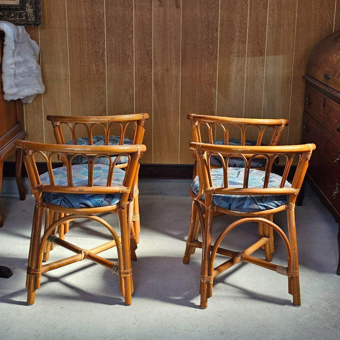 イギリススタイル　ラタン　籐　曲木　ベントウッド　チェア　ナチュラル　30