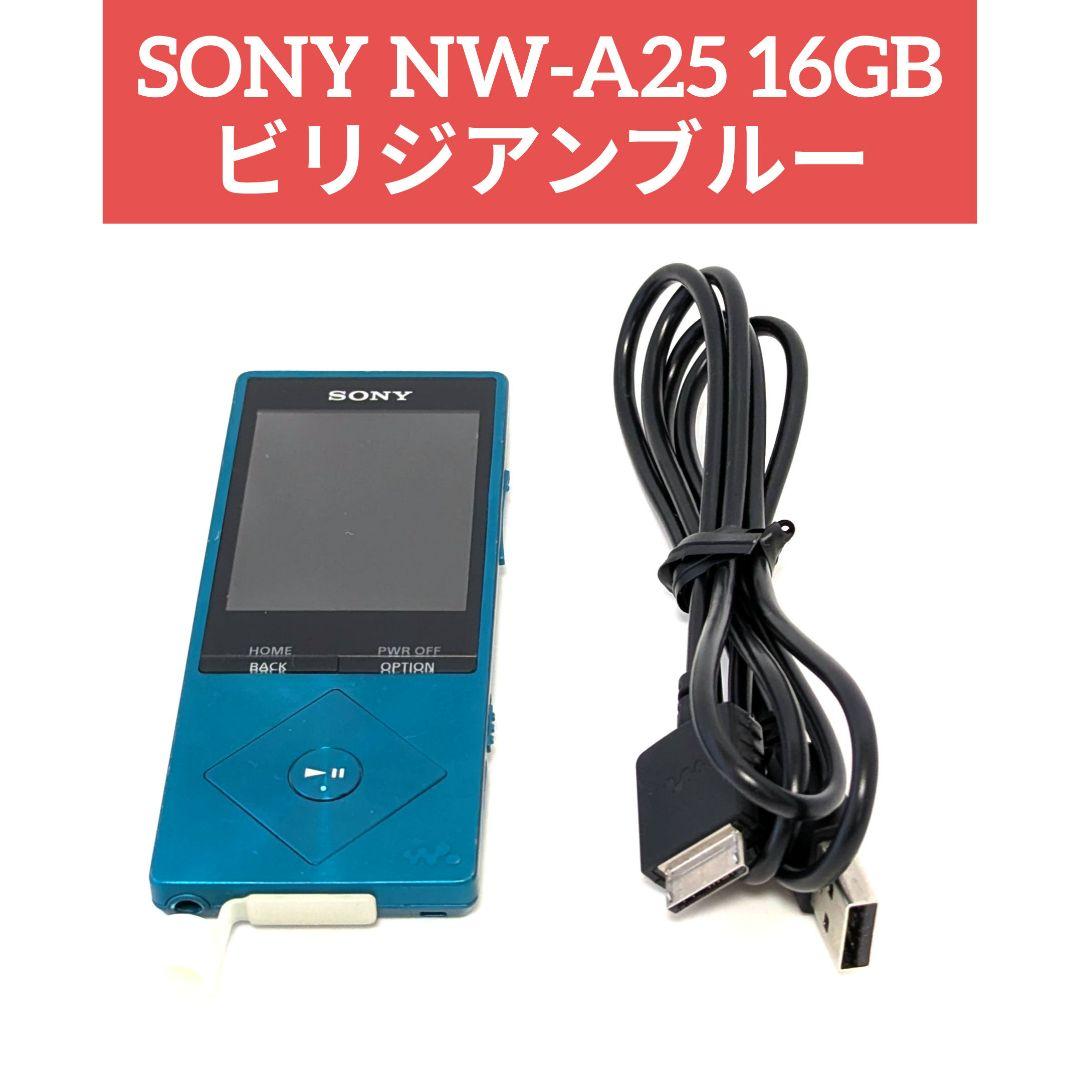 SONY NW-A25 16GB ビリジアンブルー