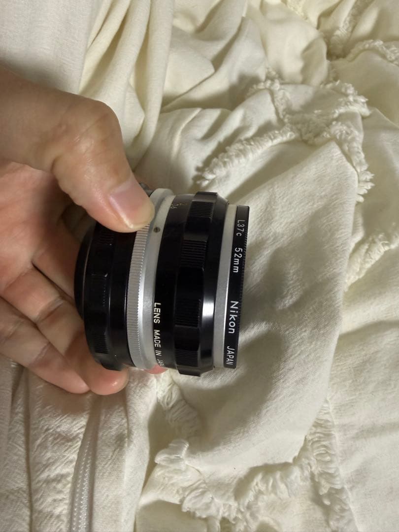 Nikon F フィルムカメラ 57mmレンズ付き