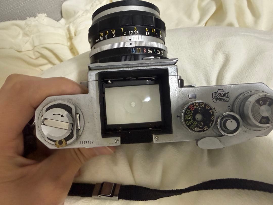 Nikon F フィルムカメラ 57mmレンズ付き