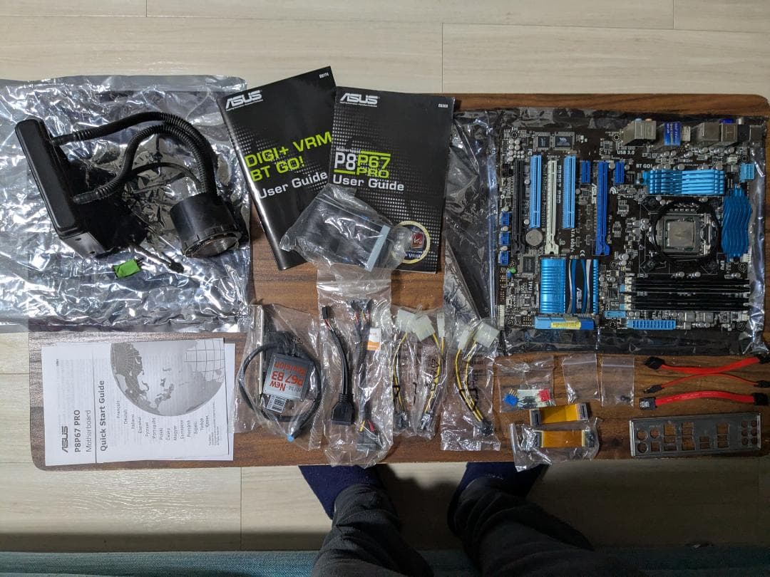 i5-2500K・P8P67-PRO・16GB DDR3・H50 セット