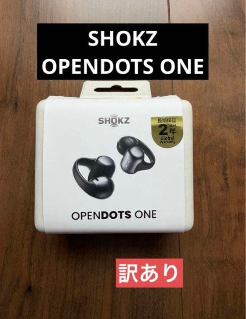 【中古】2025年5月購入SHOKZ OPEN DOTS ONE ※訳あり