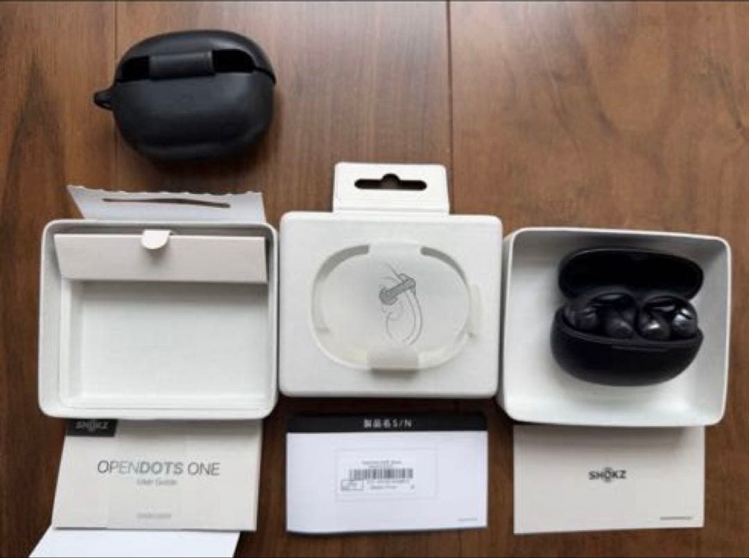 【中古】2025年5月購入SHOKZ OPEN DOTS ONE ※訳あり