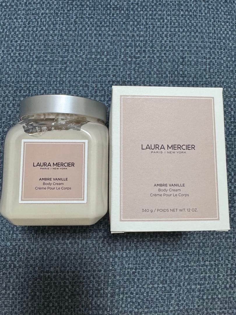 ローラメルシエ ホイップド ボディクリーム アンバーバニラ 340g