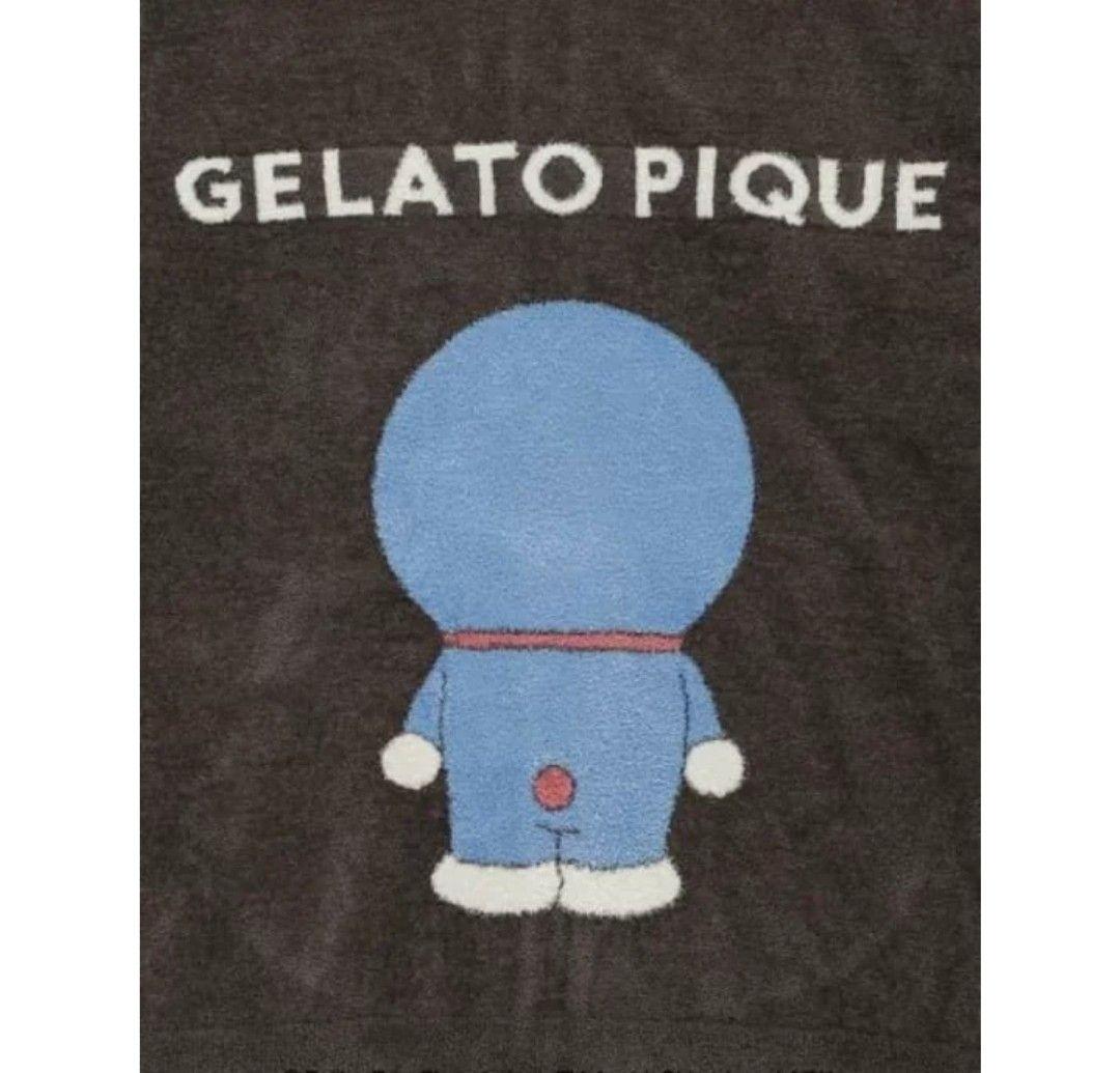 ジェラートピケ　ドラえもん　パーカー　チャコールグレー