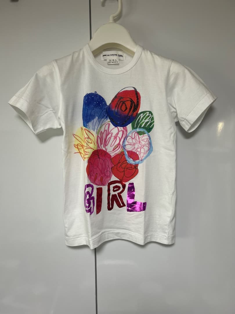 コムデギャルソンガール★レディース★Tシャツ（花柄プリント）