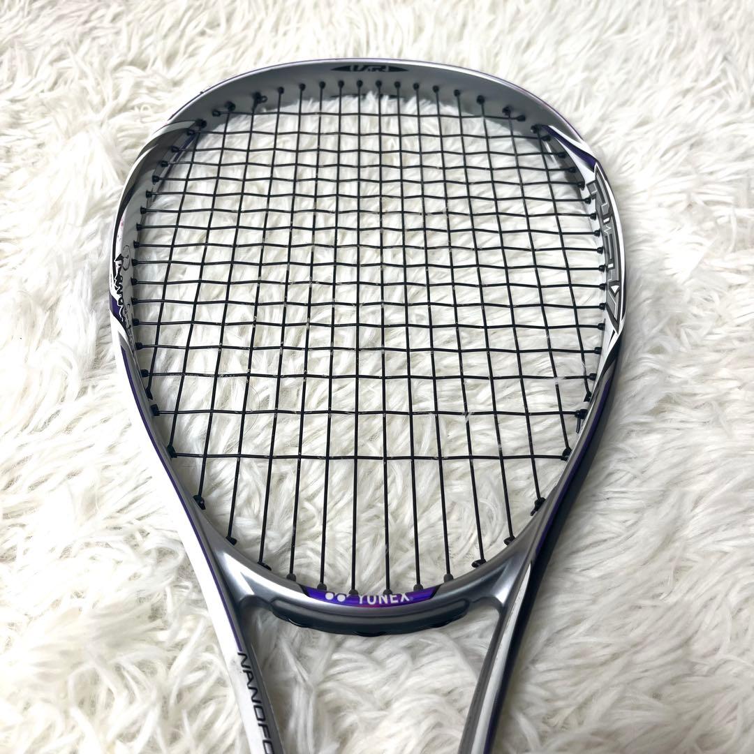【美品】 ヨネックス ナノフォース8v REV UL1 ソフトテニスラケット