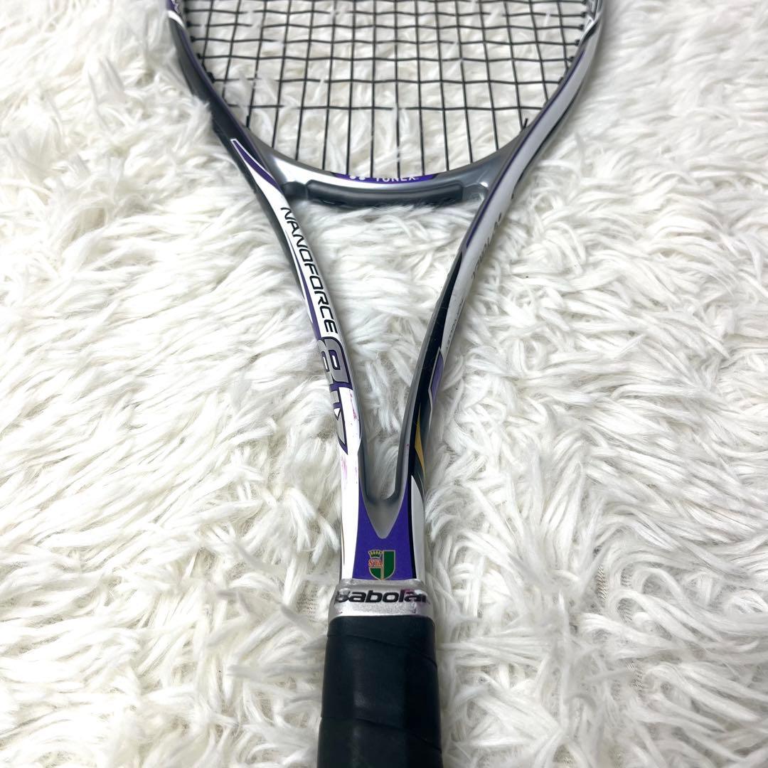 【美品】 ヨネックス ナノフォース8v REV UL1 ソフトテニスラケット