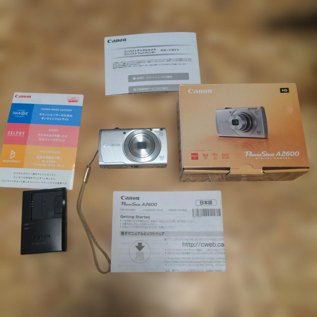 Canon PowerShot A2600 デジタルカメラ