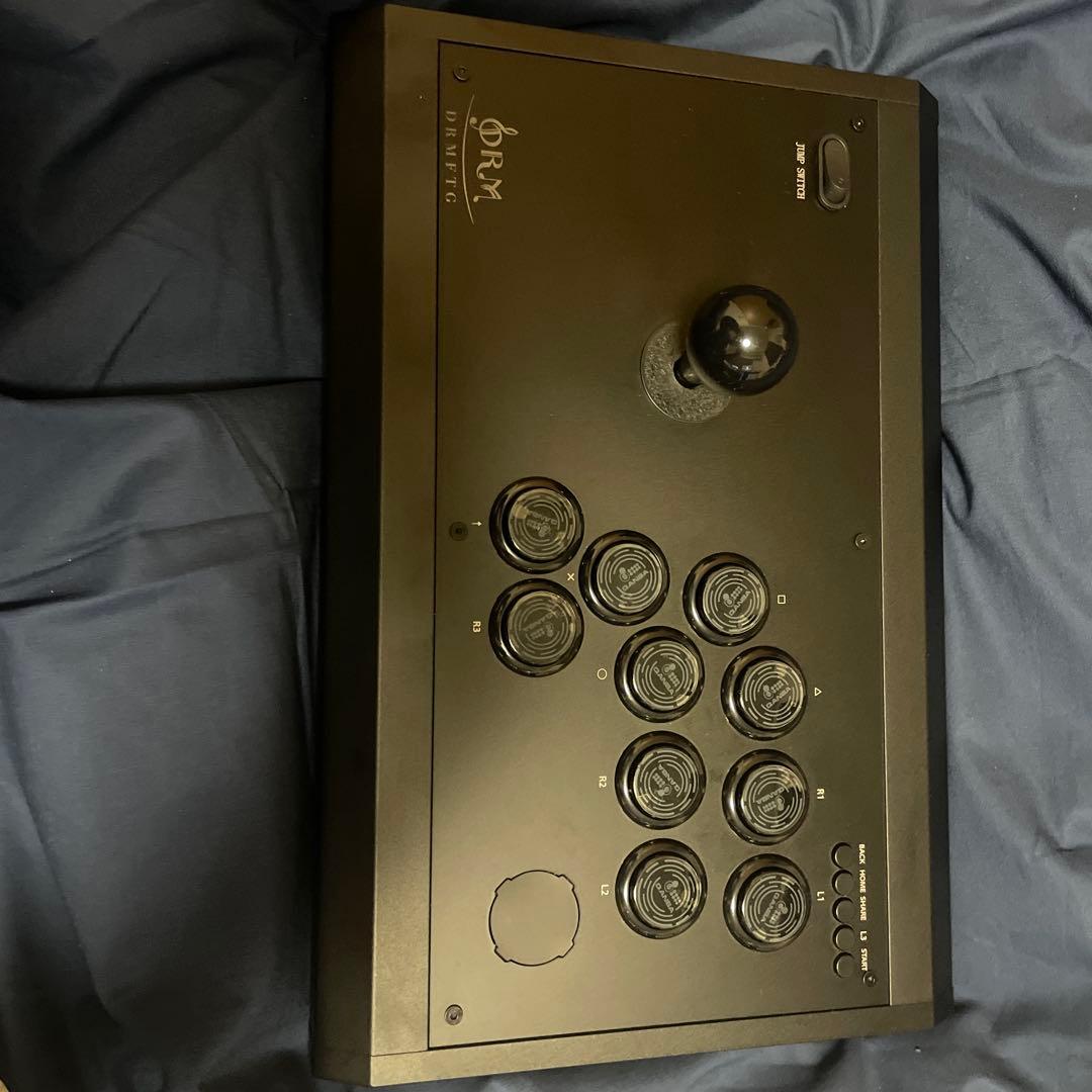 DRMFTG DRM JS 三和レバー＋Qanba D-lite ボタン30mm