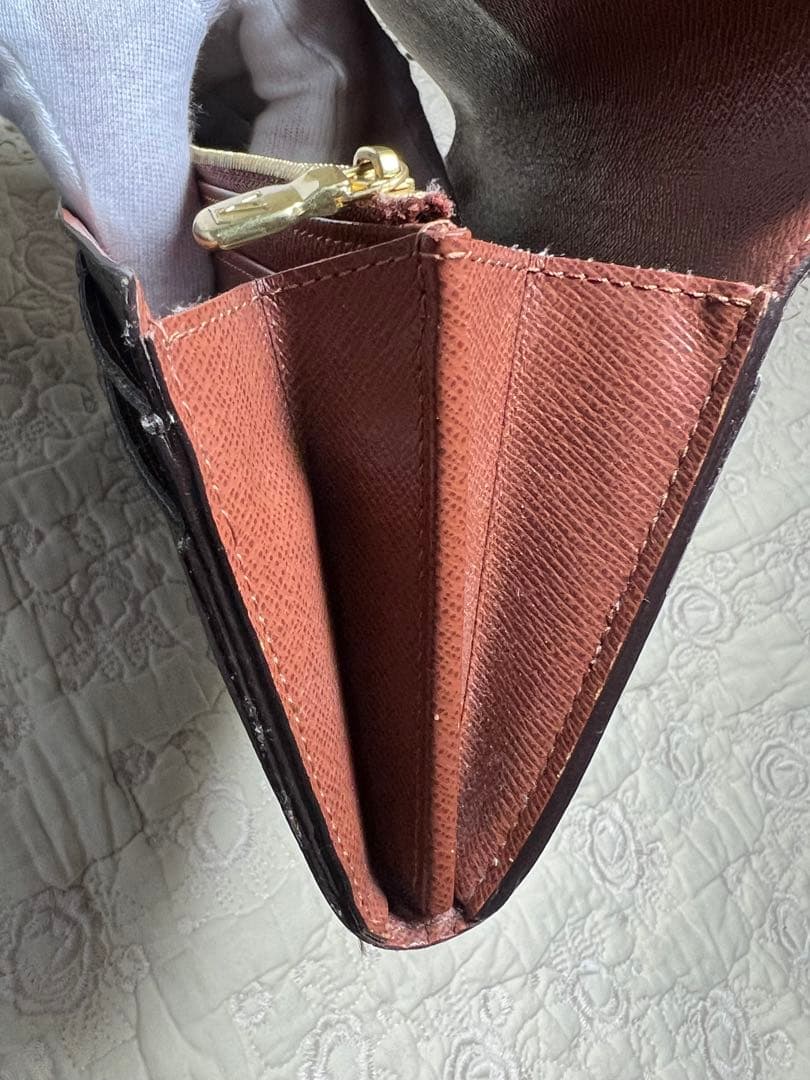 美品　ルイヴィトン 長財布 モノグラム ポルトフォイユ サラ