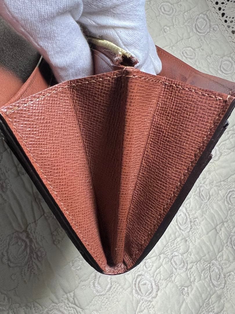 美品　ルイヴィトン 長財布 モノグラム ポルトフォイユ サラ