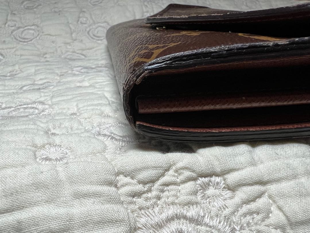 美品　ルイヴィトン 長財布 モノグラム ポルトフォイユ サラ