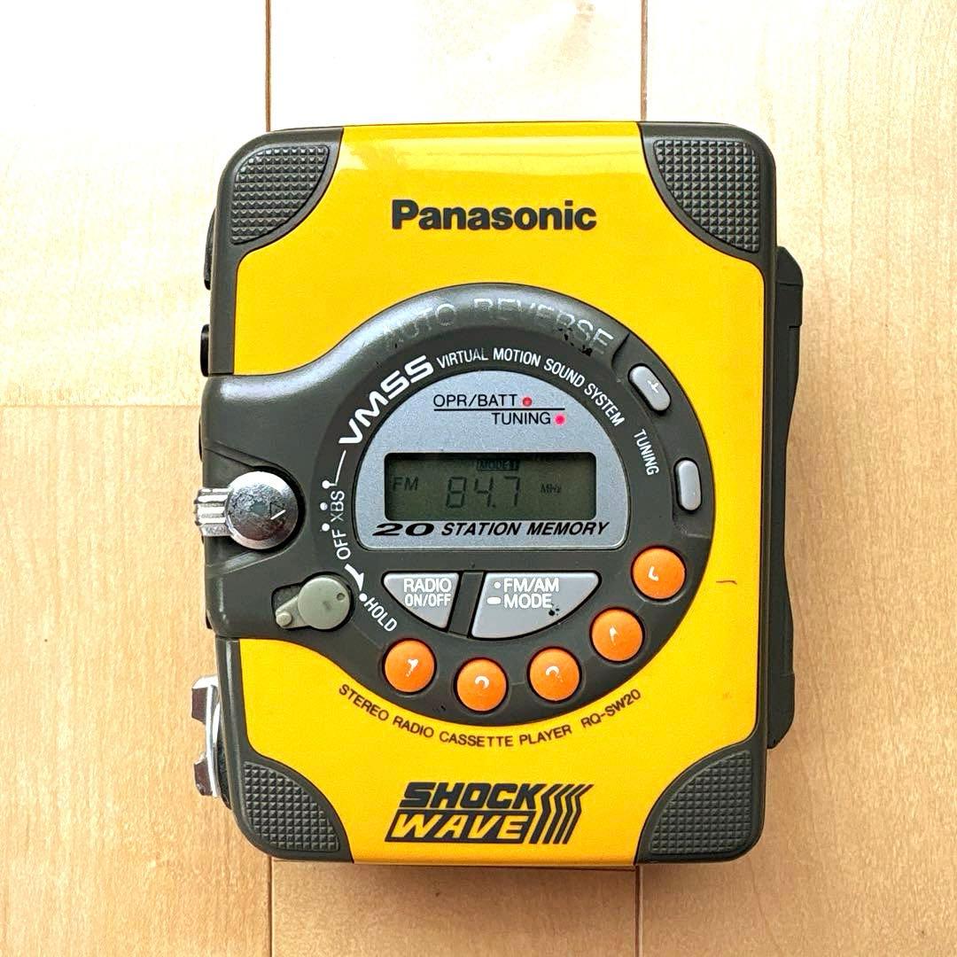Panasonic Shock Wave カセットプレーヤー