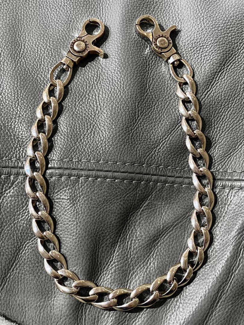 ラスト一点　シルバー　アンティーク　ウォレットチェーン　　50cmm