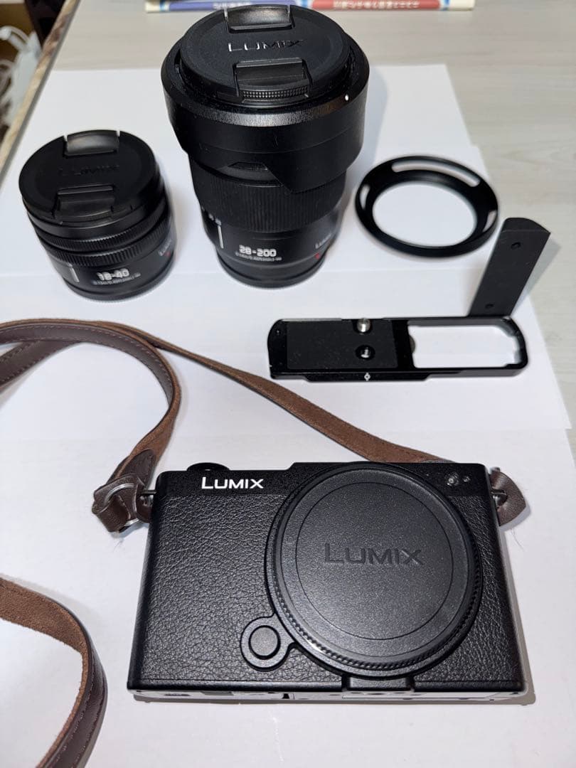 lumix s9 レンズ2本セット　18-40mm,28-200mmおまけ付き