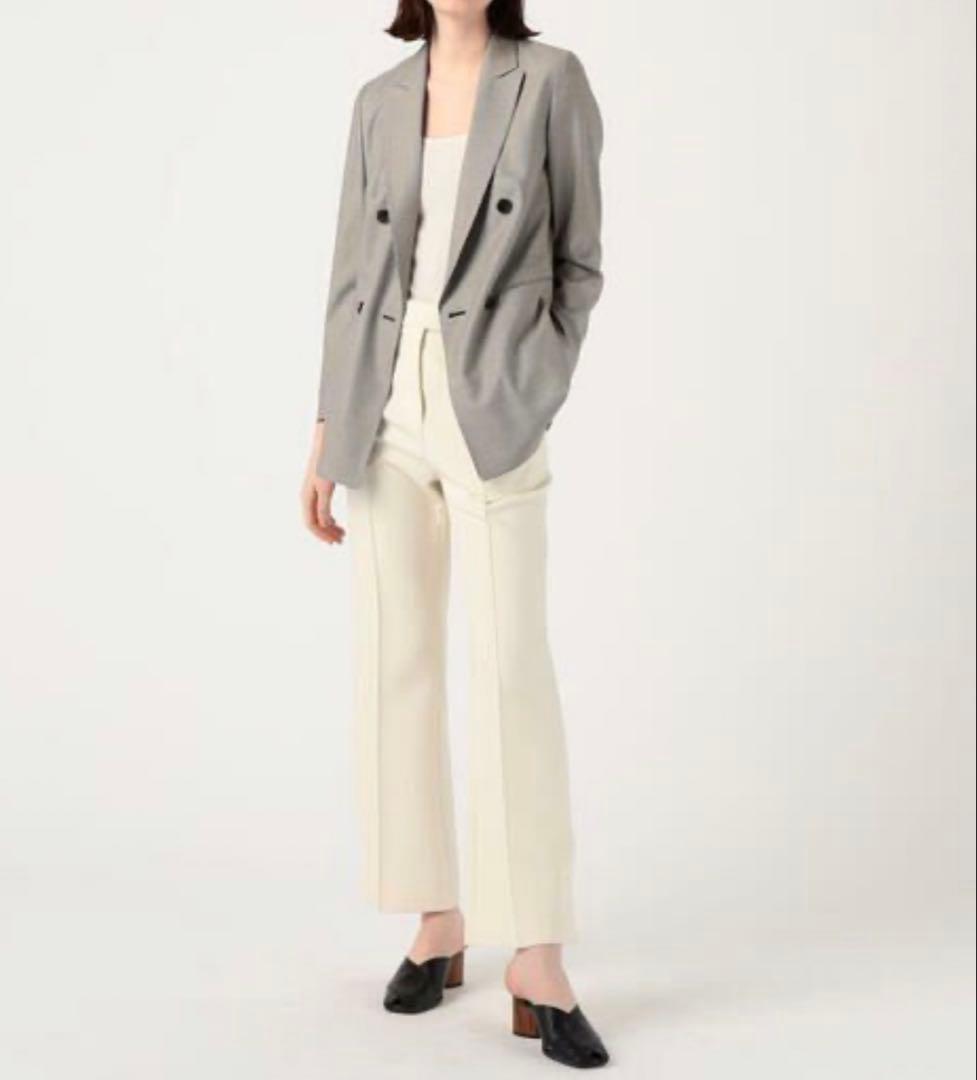 【トゥモローランド】美品✨シルク混 ダブルブレストジャケット